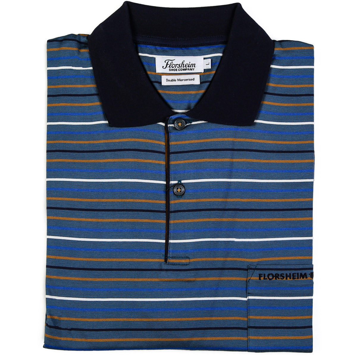 Double mercerised golf top shirts