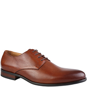 CENTURION  PLAIN TOE DERBY in Cognac for R2299.00