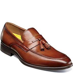 AMELIO MOC TOE VENETIAN SLIP ON in Cognac for R2099.00