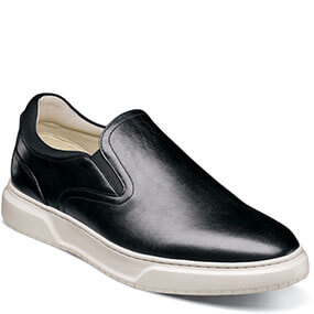 PREMIER PLAIN TOE SLIP ON SNEAKER in Black for R1999.00