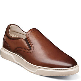 PREMIER PLAIN TOE SLIP ON SNEAKER in Cognac for R1999.00