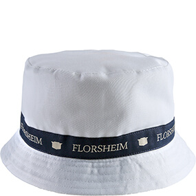 FLORSHEIM SPORTY  EMBROIDERED SPORTY HAT in White for R249.00