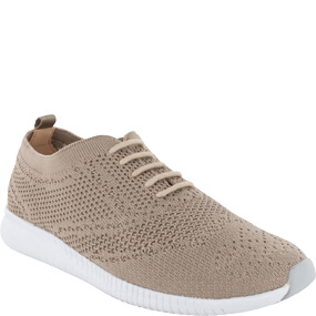 NINA LACE UP SNEAKER in Taupe for R1399.00