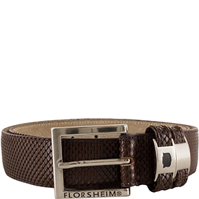 Printed Belt LEATHER BELT in Brown for R499.00